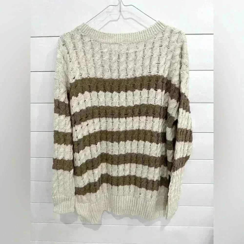 Anthropologie Pilcro Longline Stitch Sweater Size Small NWOT - Picture 5 of 7